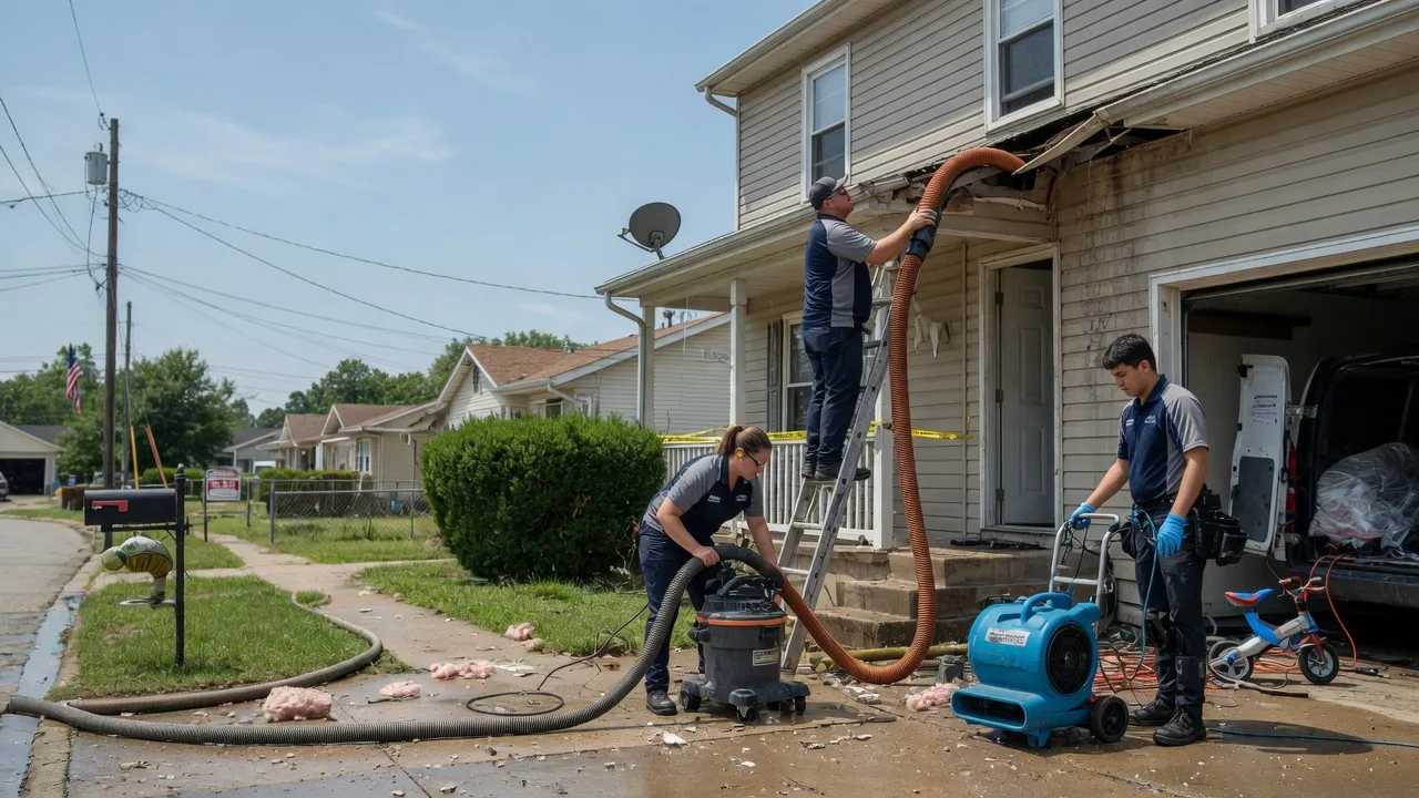 Water Damage Restoration in Jeffersonville, IN near me